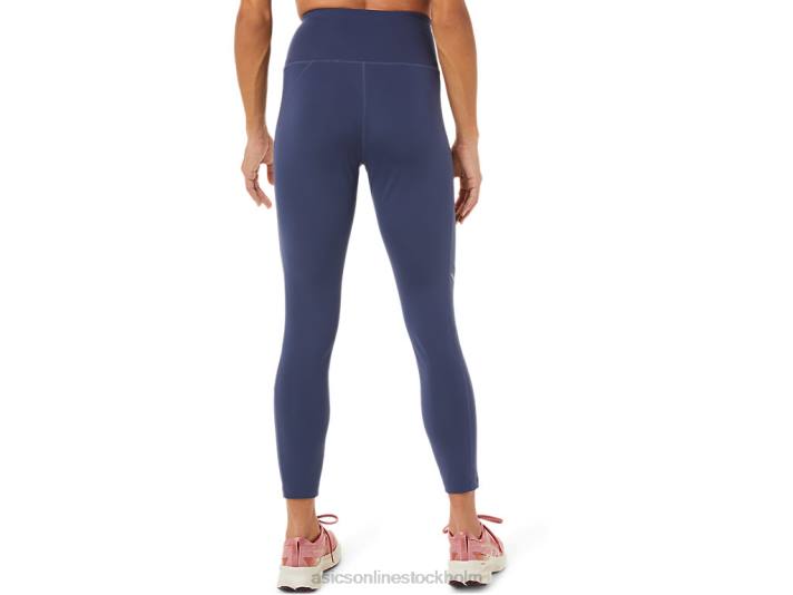 Asics Tokyo tight med hög midja kvinnor D6D03773 åskblå