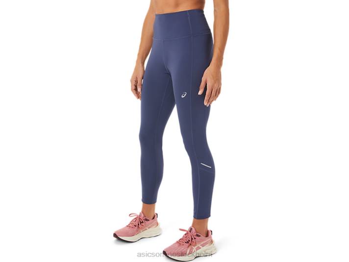 Asics Tokyo tight med hög midja kvinnor D6D03773 åskblå
