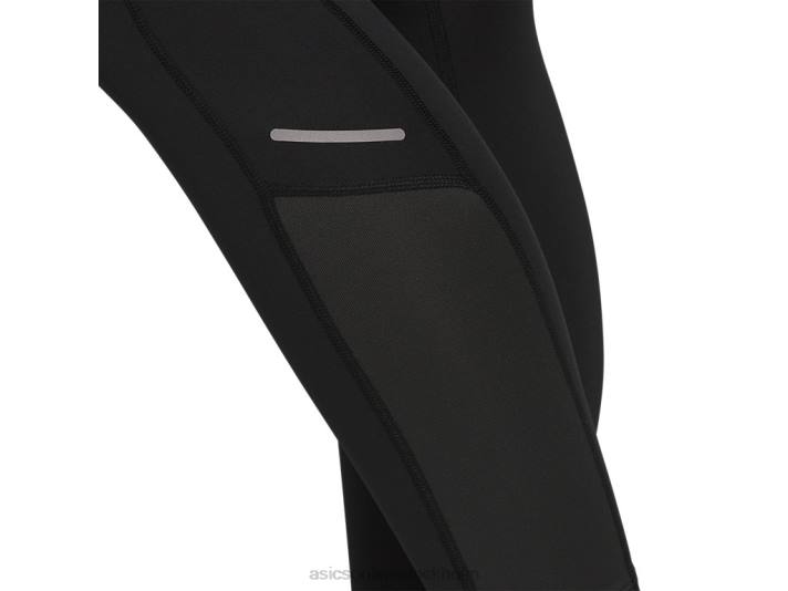 Asics Tokyo tight med hög midja kvinnor D6D04192 prestanda svart/grafitgrå