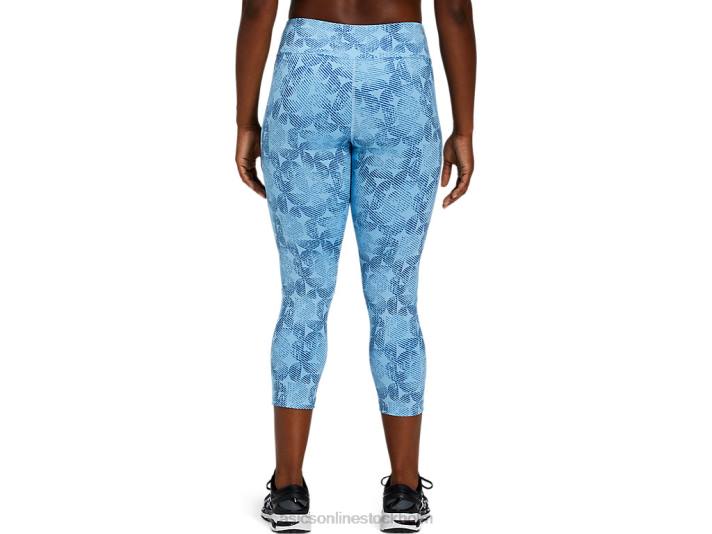 Asics capri kvinnor D6D04145 arktisk himmel/grand shark linjär förmörkelse pr