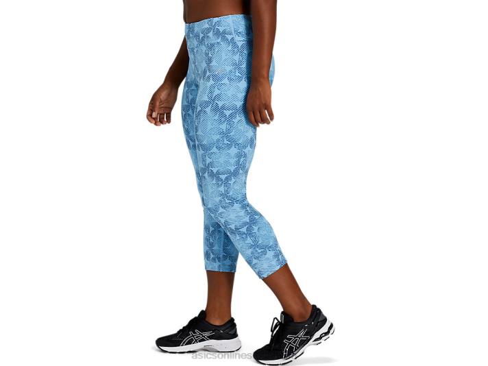 Asics capri kvinnor D6D04145 arktisk himmel/grand shark linjär förmörkelse pr