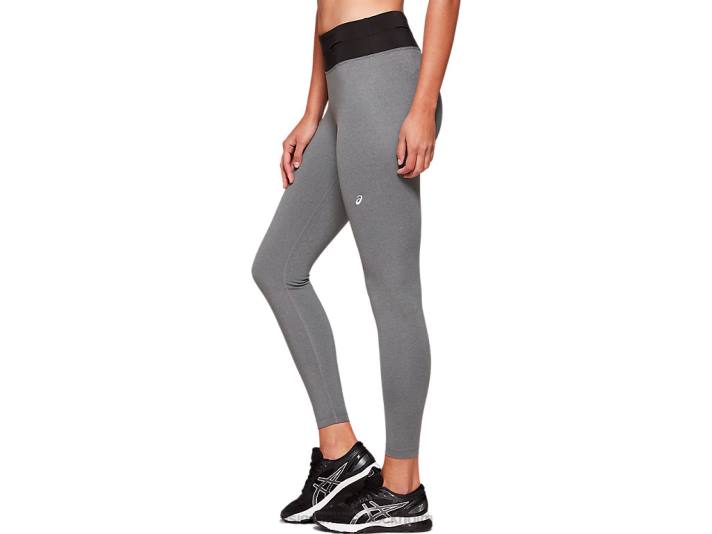 Asics fietro tight kvinnor D6D04139 mörkgrå ljung/svart