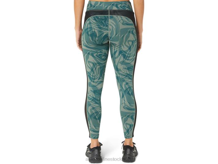 Asics kate 7/8 tight kvinnor D6D02162 murgröna sumi droppe