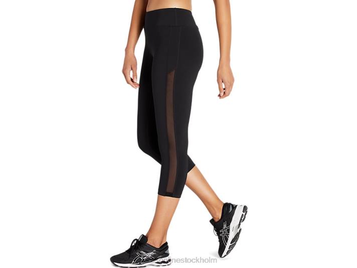 Asics kate mesh capri kvinnor D6D04160 prestanda svart