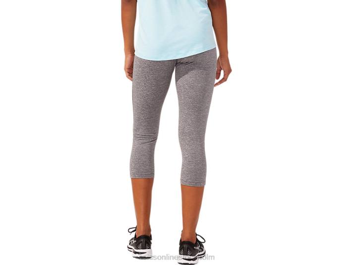 Asics kate mesh capri kvinnor D6D04166 mörkgrå ljung