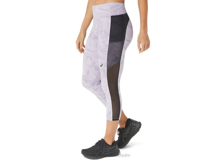 Asics kate pocket capri kvinnor D6D02322 skymning violett sumi droppe