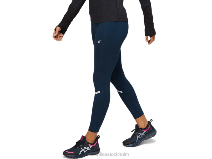 Asics lite-show tight kvinnor D6D01699 fransk blå