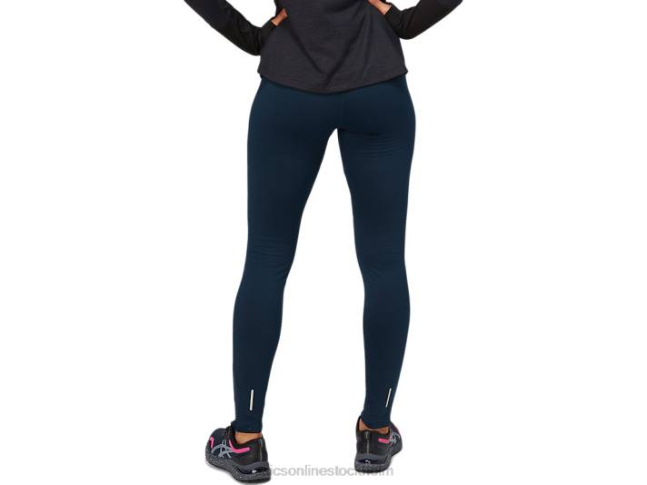 Asics lite-show vintertight kvinnor D6D03635 fransk blå
