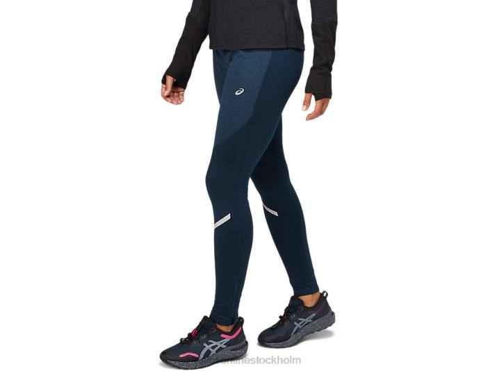 Asics lite-show vintertight kvinnor D6D03635 fransk blå