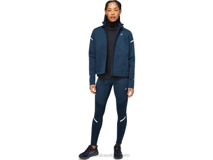 Asics lite-show vintertight kvinnor D6D03635 fransk blå