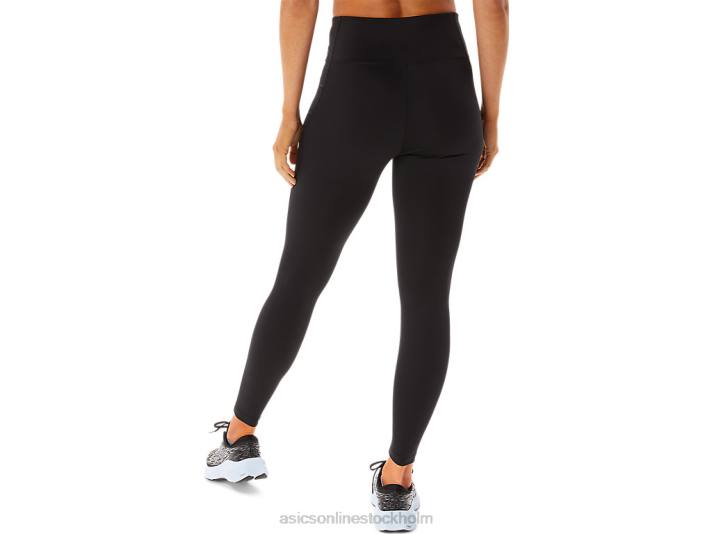 Asics logotyp grafik tight kvinnor D6D02925 prestanda svart/rökgrå