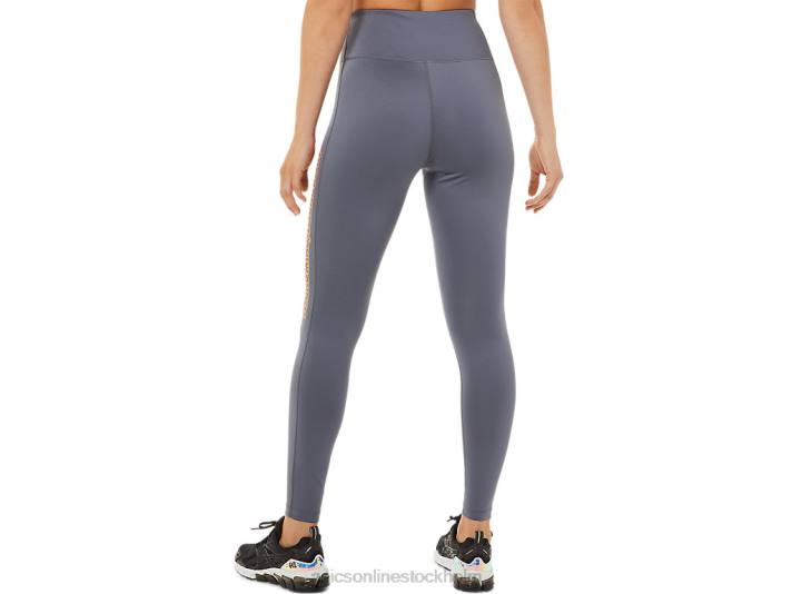 Asics logotyp grafik tight kvinnor D6D03375 metropol