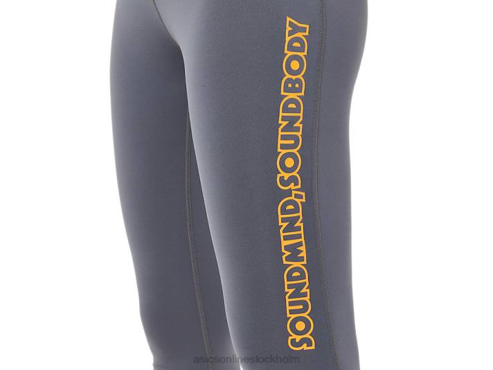 Asics logotyp grafik tight kvinnor D6D03375 metropol