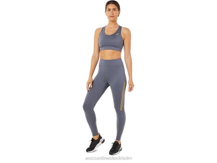 Asics logotyp grafik tight kvinnor D6D03375 metropol