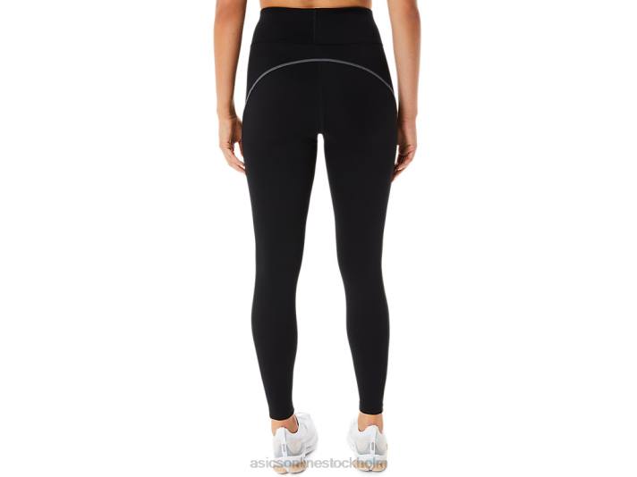 Asics mesh panel träningstight kvinnor D6D02308 prestanda svart
