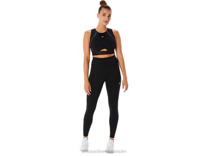 Asics mesh panel träningstight kvinnor D6D02308 prestanda svart