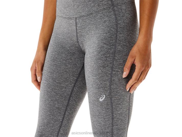 Asics prestanda capri kvinnor D6D03366 mörkt gråmelerad