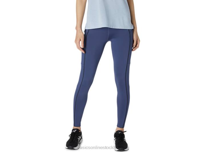 Asics termopolis tät kvinnor D6D03619 åskblå/performance svart