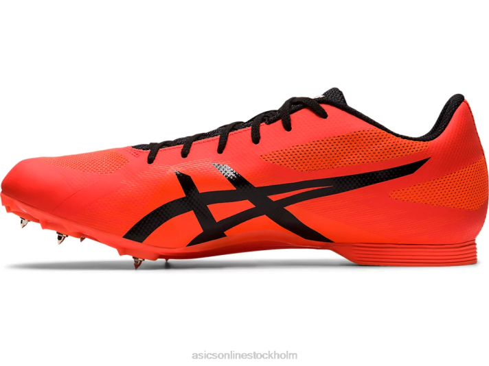 Asics hyper md 7 kvinnor D6D02095 soluppgång röd/svart