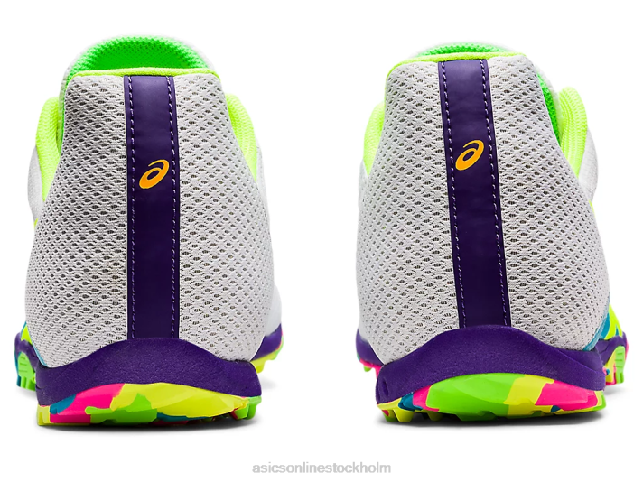 Asics hyper xc 2 kvinnor D6D01665 digital aqua/säkerhetsgul