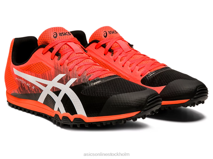 Asics hyper xc 2 kvinnor D6D02072 blixt korall/vit