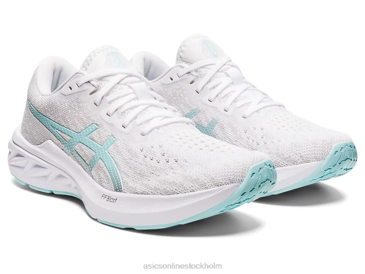 Asics dynablast 2 kvinnor D6D03435 vit/klarblå