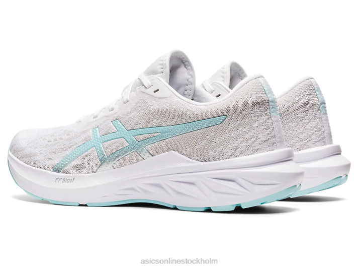Asics dynablast 2 kvinnor D6D03435 vit/klarblå