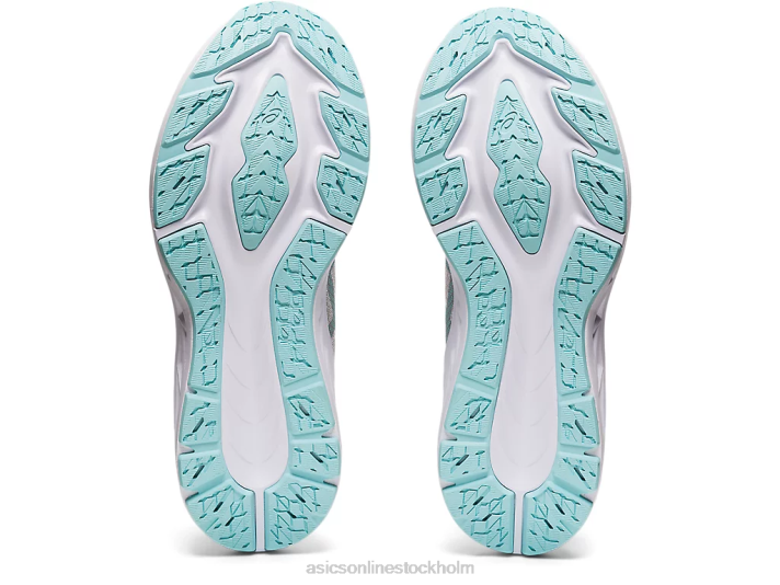 Asics dynablast 2 kvinnor D6D03435 vit/klarblå