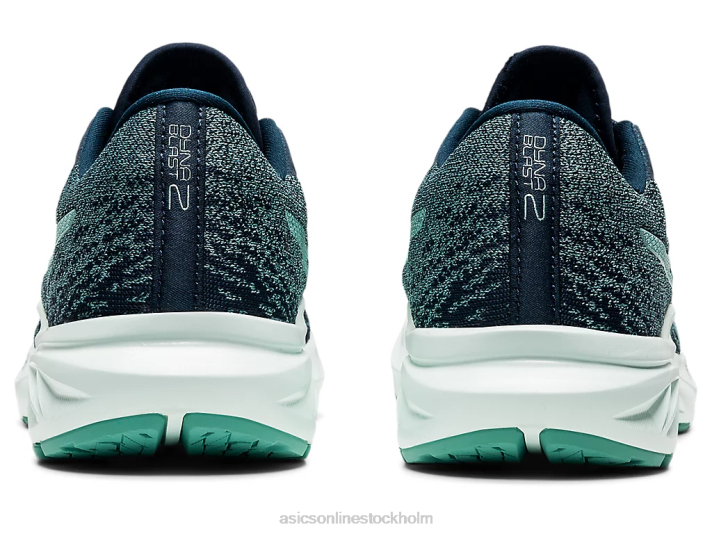 Asics dynablast 2 kvinnor D6D03452 franskt blått/lugnande hav