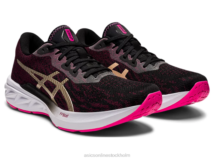 Asics dynablast 2 kvinnor D6D03464 svart/champagne