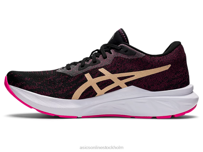 Asics dynablast 2 kvinnor D6D03464 svart/champagne