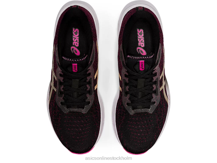 Asics dynablast 2 kvinnor D6D03464 svart/champagne