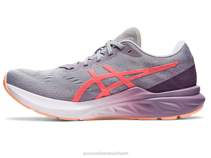 Asics dynablast 3 kvinnor D6D02199 piemontegrå/papaya