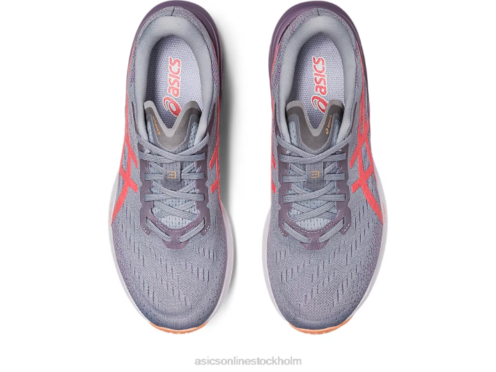 Asics dynablast 3 kvinnor D6D02199 piemontegrå/papaya