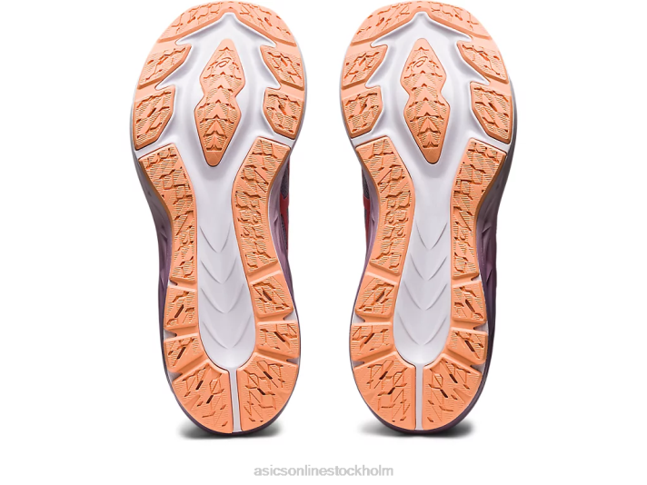 Asics dynablast 3 kvinnor D6D02199 piemontegrå/papaya