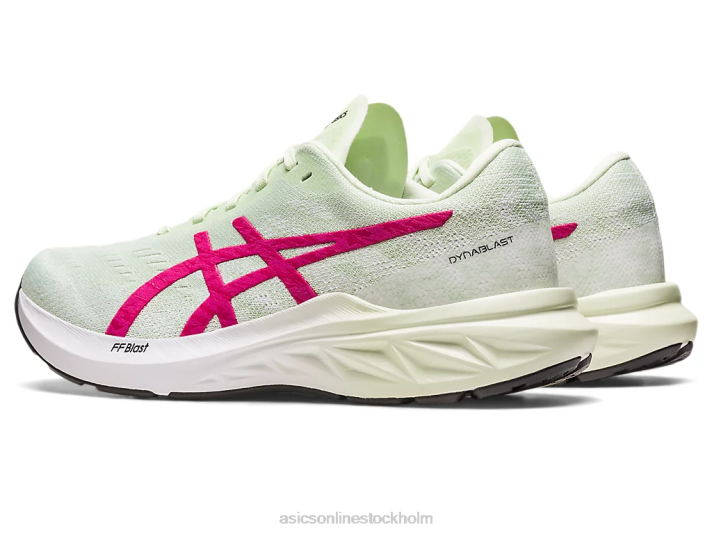Asics dynablast 3 kvinnor D6D02293 viska grön/rosa rave
