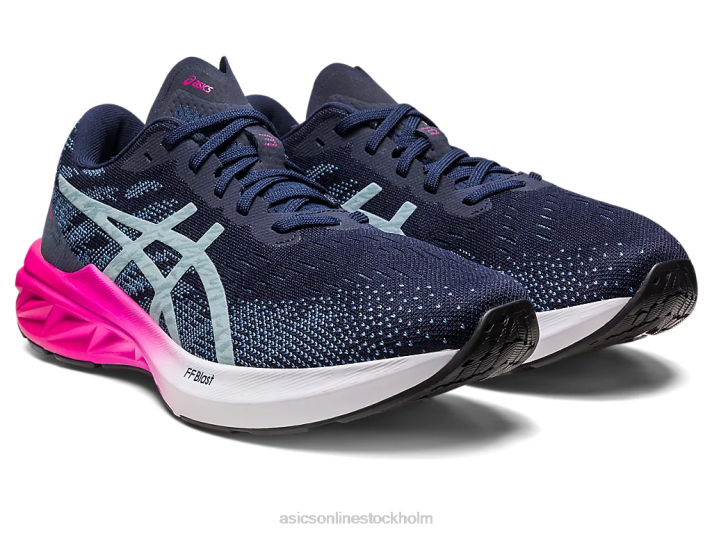 Asics dynablast 3 kvinnor D6D02300 midnatt/lätt stål