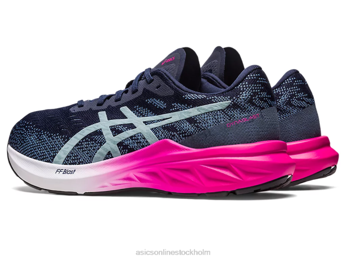 Asics dynablast 3 kvinnor D6D02300 midnatt/lätt stål