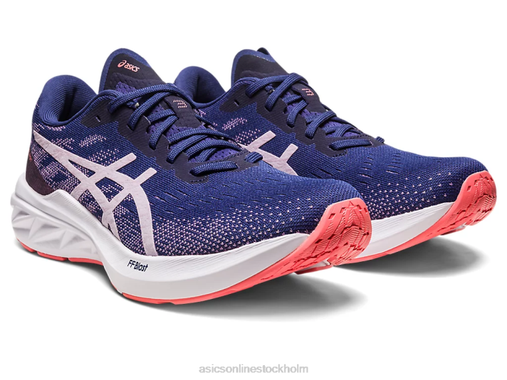 Asics dynablast 3 kvinnor D6D02307 indigoblå/skymningsviolett