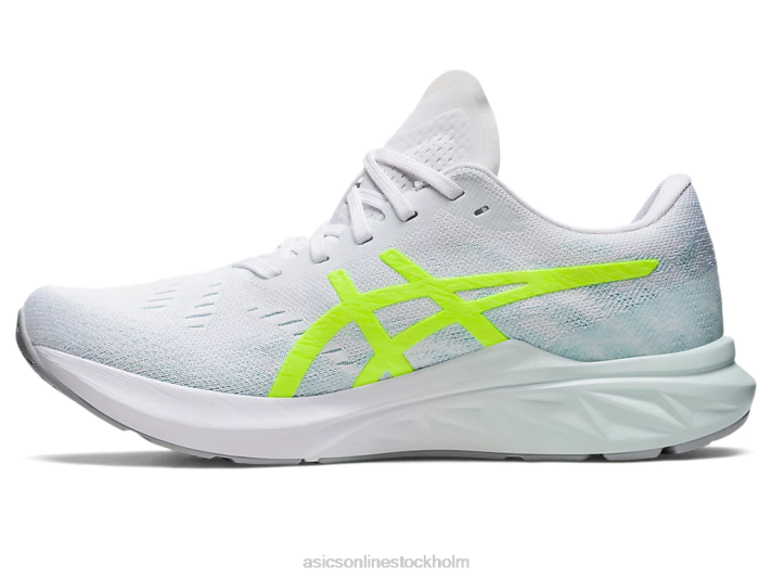 Asics dynablast 3 kvinnor D6D02722 vit/säkerhetsgul