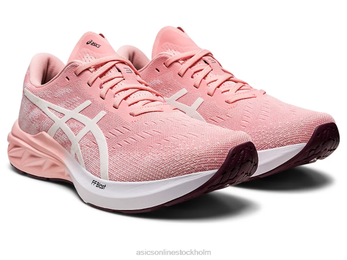 Asics dynablast 3 kvinnor D6D02736 frostad ros/vit