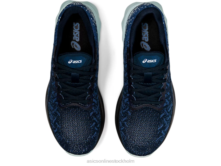 Asics dynablast kvinnor D6D04031 fransk blå/aqua ängel