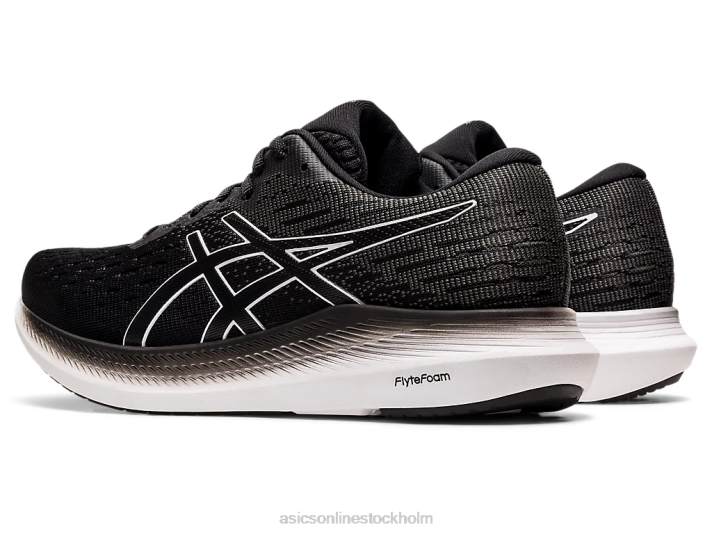 Asics evoride 2 breda kvinnor D6D03985 svart vit