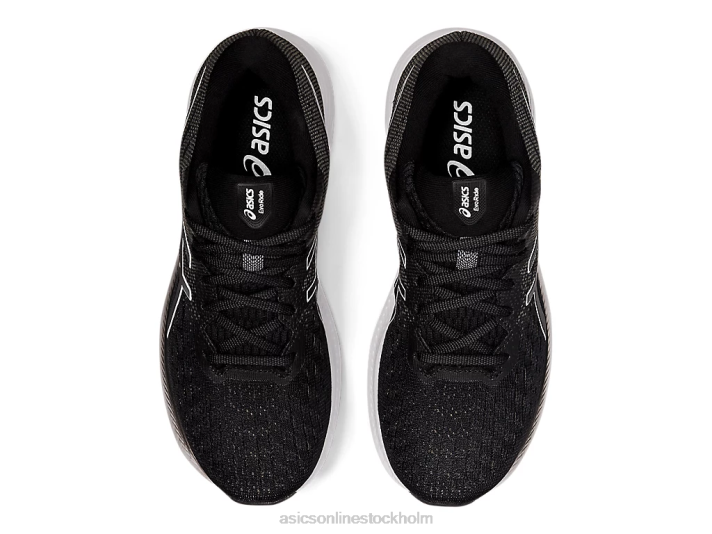 Asics evoride 2 breda kvinnor D6D03985 svart vit