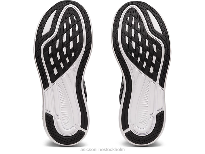 Asics evoride 2 breda kvinnor D6D03985 svart vit