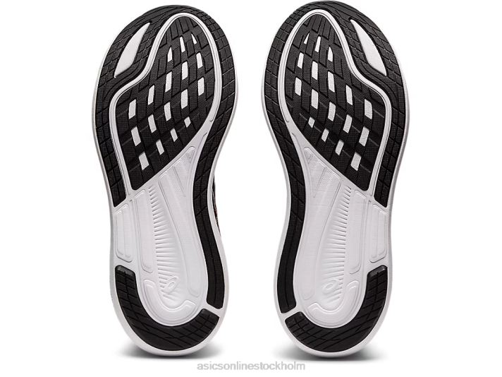 Asics evoride 2 kvinnor D6D03811 svart/flammande korall
