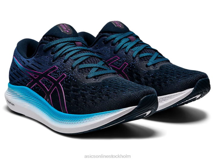 Asics evoride 2 kvinnor D6D03986 fransk blå/digital druva