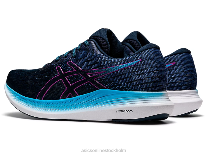 Asics evoride 2 kvinnor D6D03986 fransk blå/digital druva
