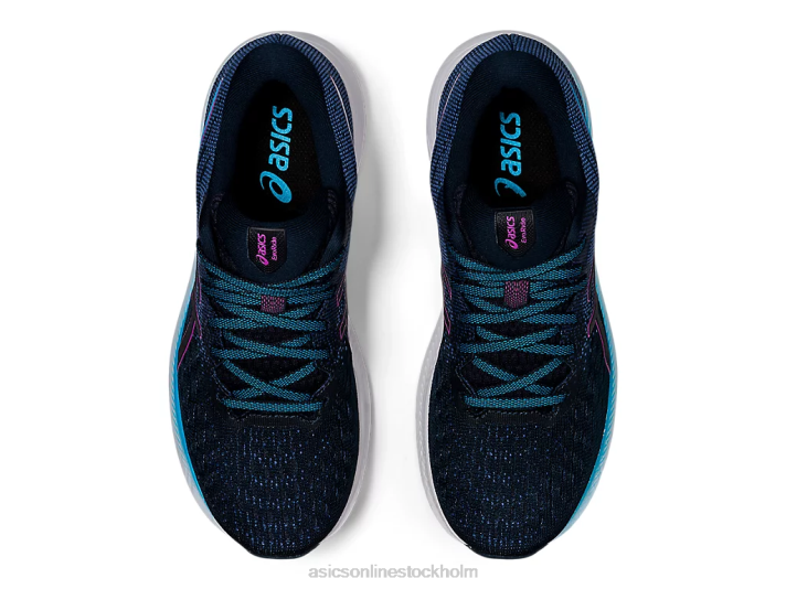 Asics evoride 2 kvinnor D6D03986 fransk blå/digital druva