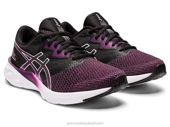 Asics fuzeblast kvinnor D6D03576 djupt plommon/knappt rosa